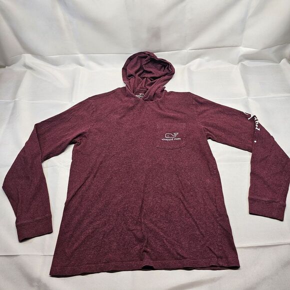 Vineyard Vines Long Sleeve Lightweight Hoodie Small‎ - Picture 1 of 6